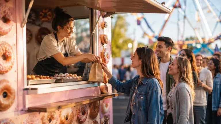 The Donut Food Truck: Hot Mini Donuts and the Margins Behind Them