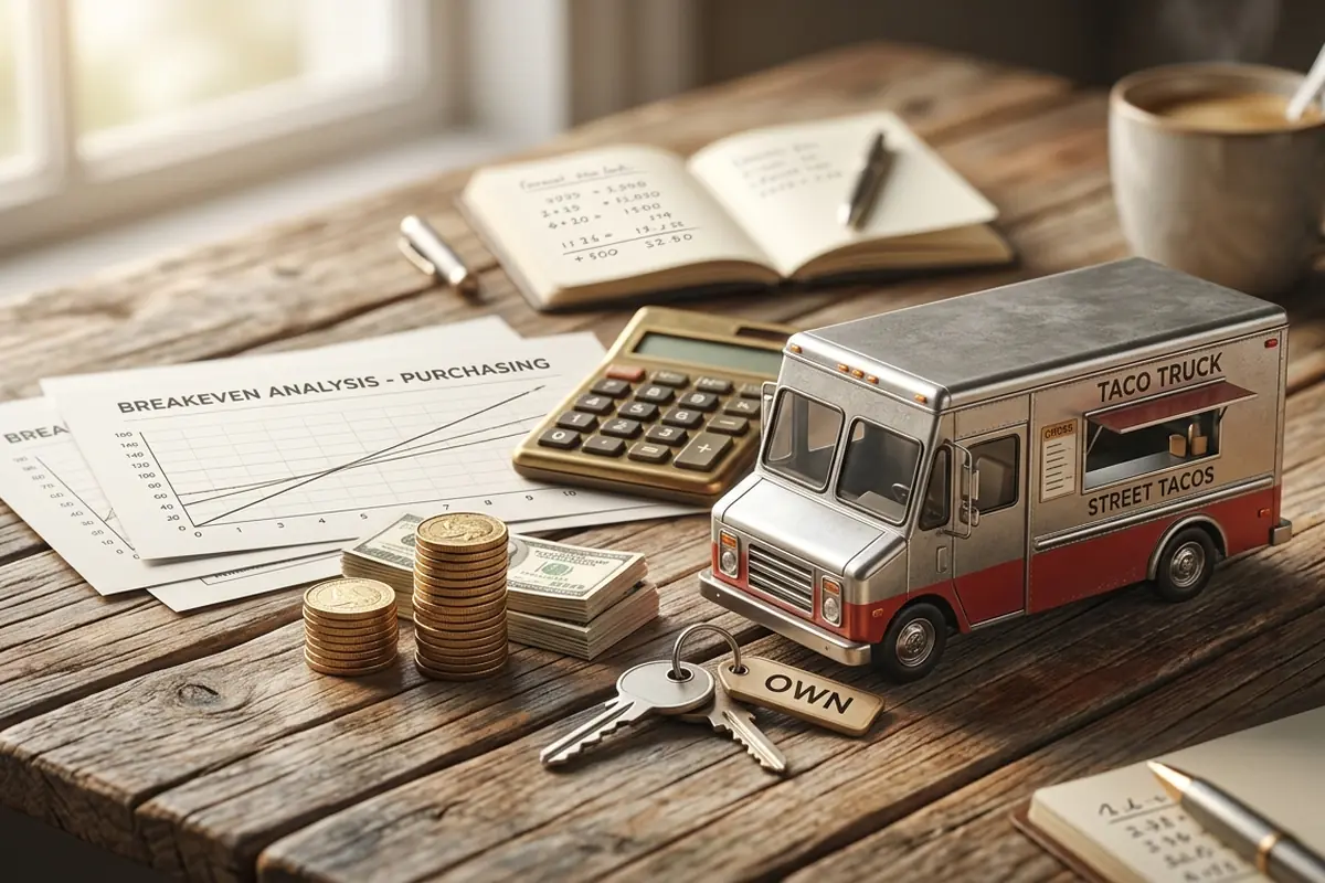 how to make food truck rental
