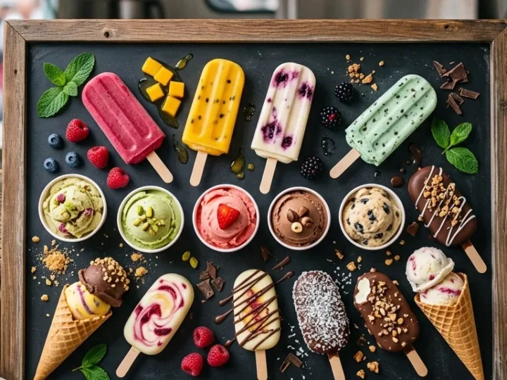 Ice Cream Truck Menu