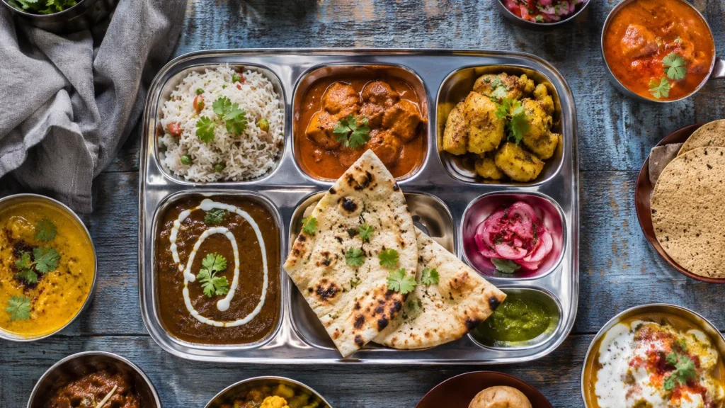 Editorial photo of indian food truck