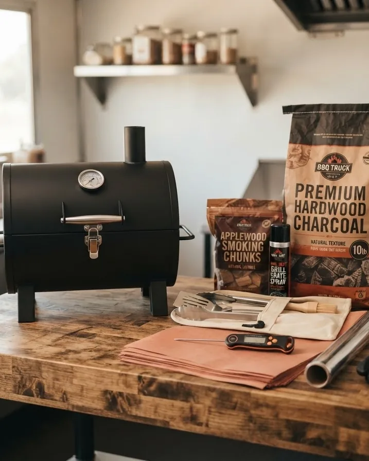 Detail view of startup costs, smoker included