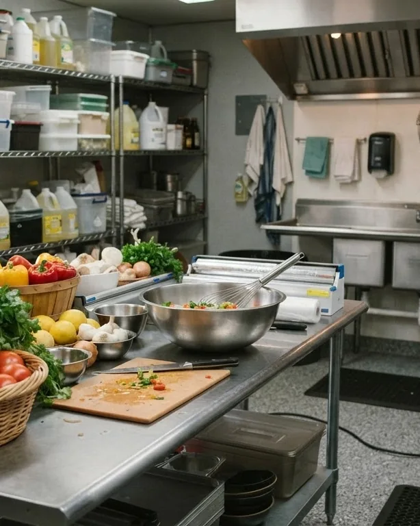 Close-up illustrating what a food truck commissary actually is