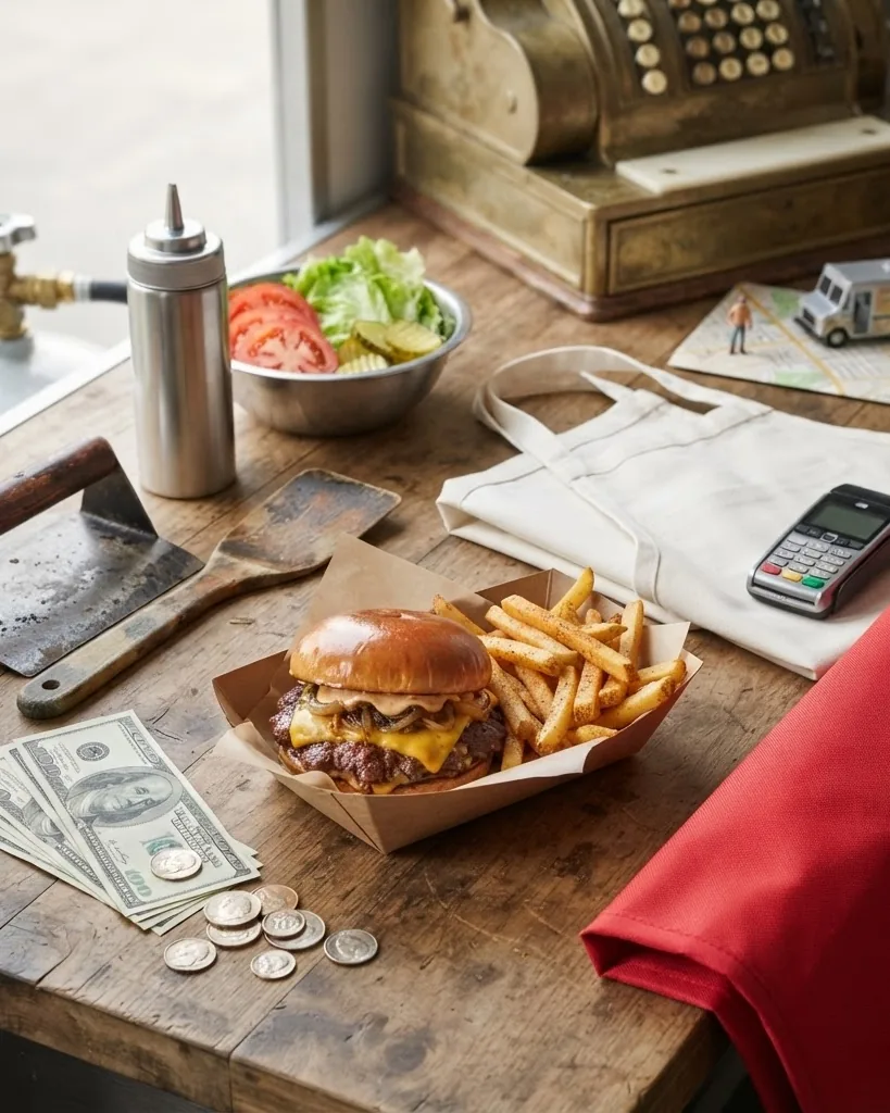 Close-up illustrating what a food truck really costs in 2026