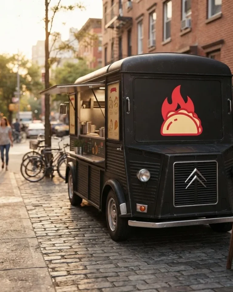 Food Truck Logo Design: What Actually Works From 30 Feet