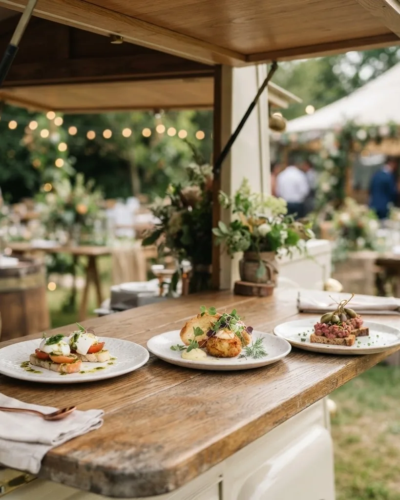 Close-up illustrating why couples put a truck at the reception