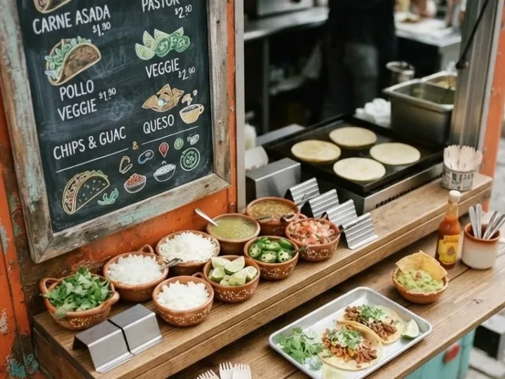 Taco Food Truck Menu: The Build-Sheet Guide With Yields, Temps, and Costed Proteins