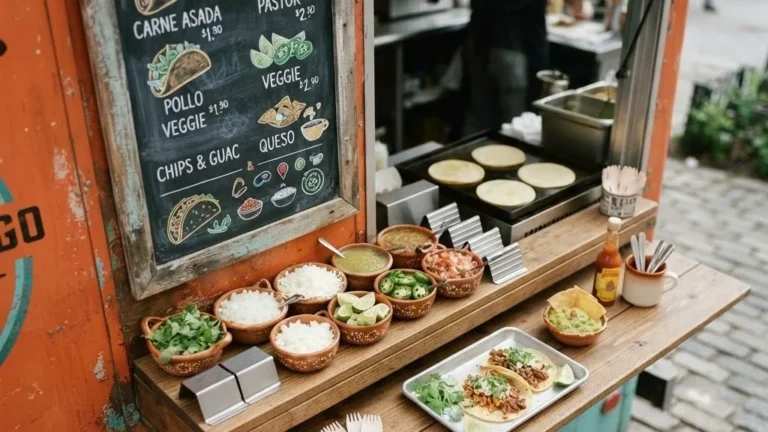 Taco Food Truck Menu: The Build-Sheet Guide With Yields, Temps, and Costed Proteins