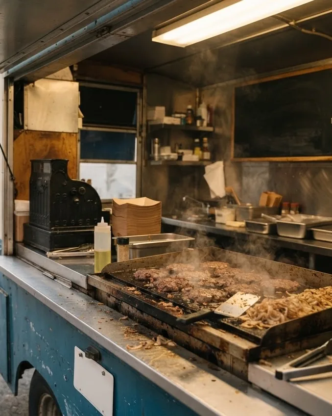 Detail view of what a Used Food Truck Actually Costs